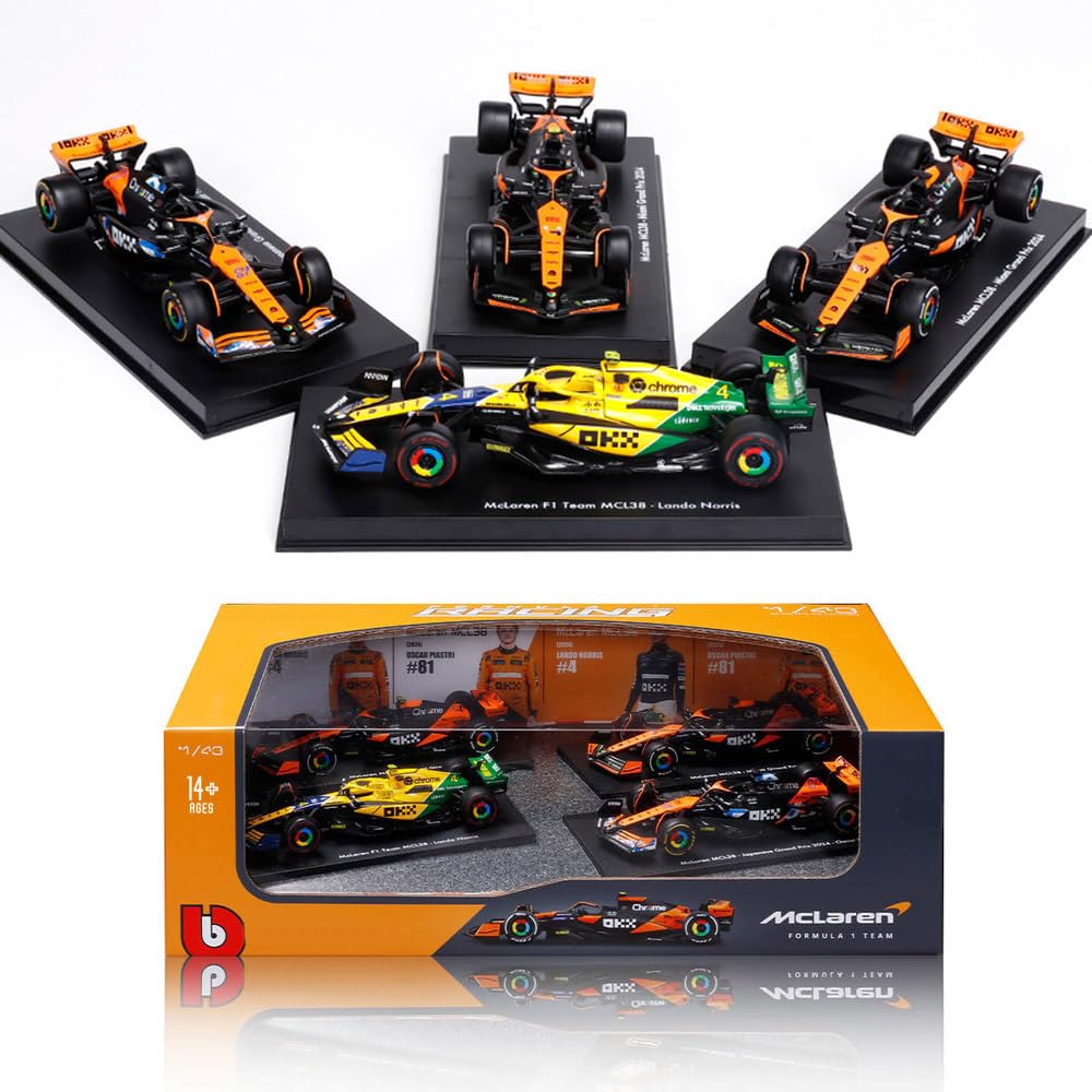 1:43 2023 MCL38 Miami Grand Prix 4# Lando Norris 81# Oscar Piastri, 2024 MCL38 Monaco #4,…