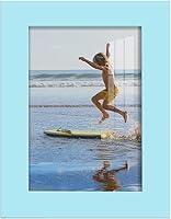 Vista 32 de Renditions Gallery - Marco para fotos de 11x14 pulgadas de estilo moderno de alta gama, hecho de madera maciza y cristal de alta definición listo