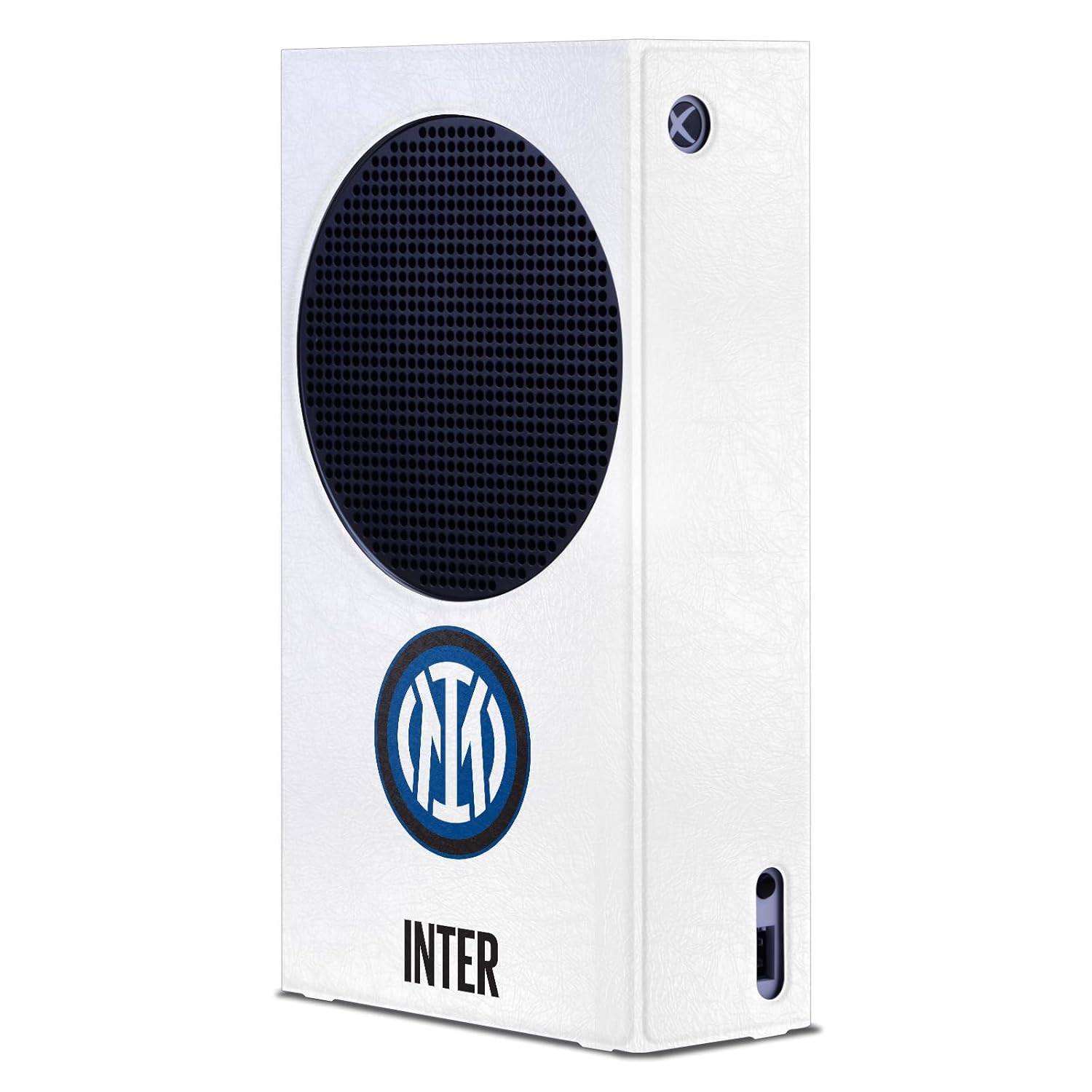 Head Case Designs Officially Licensed Inter Milan Logo On White Badge Game Console Wrap Case Cover Compatible With Xbox Series S Console