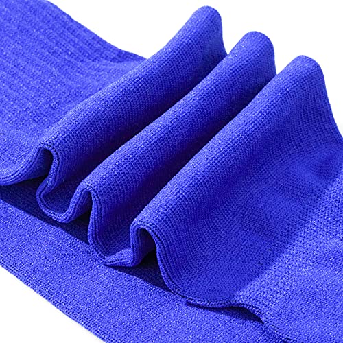 Dxhycc 4 Pairs Knee High Socks Casual Solid Knit Knee Socks For Men And Womens thumb #3