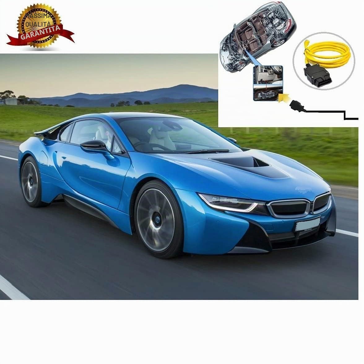 AntiBreak ethernet enet to obd2 E-sys Cable Tools E-SYS rj45 enet to OBD2 f Series 2M compatible BMW