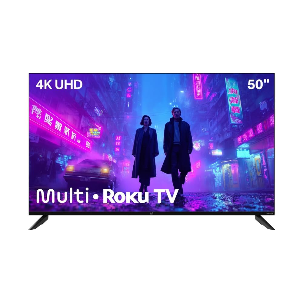 Smart TV 50" Roku Multi 4K Compatível com Alexa e Google Home
