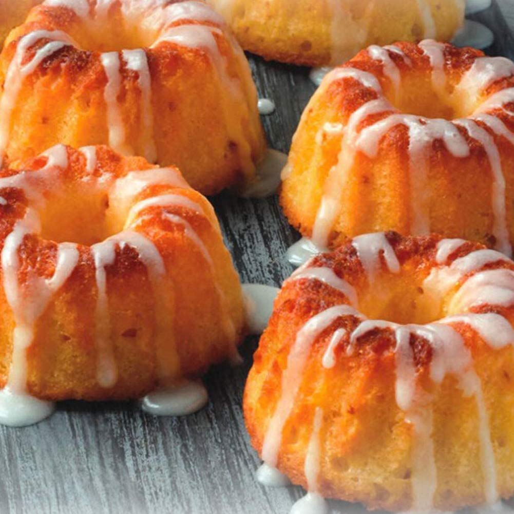 Moule à Gâteau En Silicone Rose Pour Gelée, Desserts, Muffins