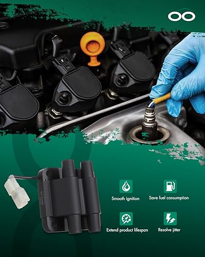 Vista 1668 de SCITOO 1 bobinas de encendido con 4 bujías de iridio para Chevrolet 2011-2015 Cruze 1.4L 2016 Cruze Limited 1.4L 2012-2020 Sonic 1.4L 2013-2021 Trax