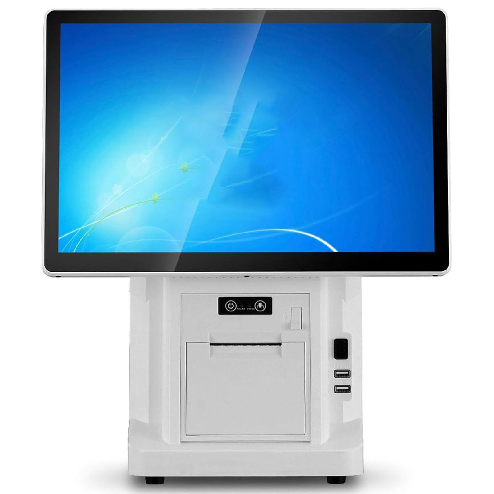 Feiphla Cash Register,15.6 Inch Touch Screen Pc Pos Systems,With 15.6 In Touch Screen,for Retail Restaurant/Salons Single-Screen SingleScreen-B（58mm）