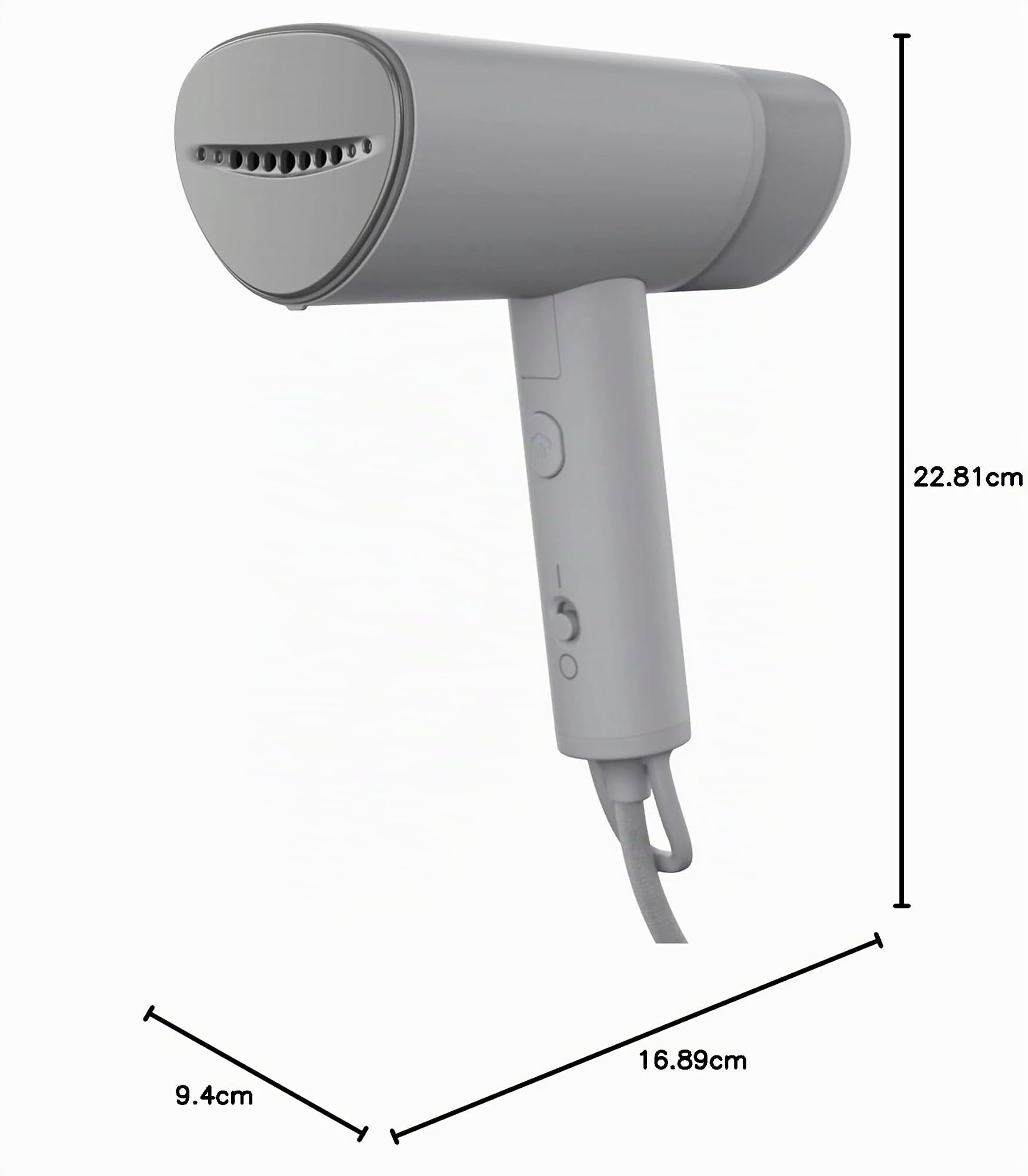 AEG HS5-1-6UG Plancha de Vapor Vertical Gentle 5000, 1200W, Vapor 22g/min, Suela de Cerámica, Calentamiento Rápido en 45 seg, Cable 1.95 m, Incluye Bolsa de Viaje y Guante Protector 2 en 1, Gris