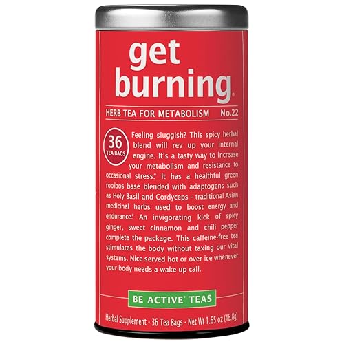 The Republic of Tea Be Active Get Burning Tea 36 bolsas de té