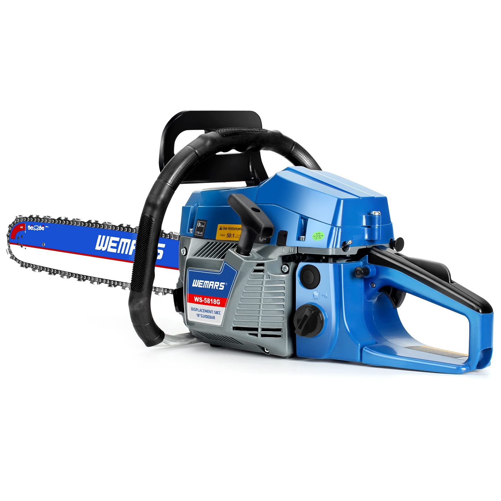Amazon.com: WEMARS Gas Chainsaw 58cc 