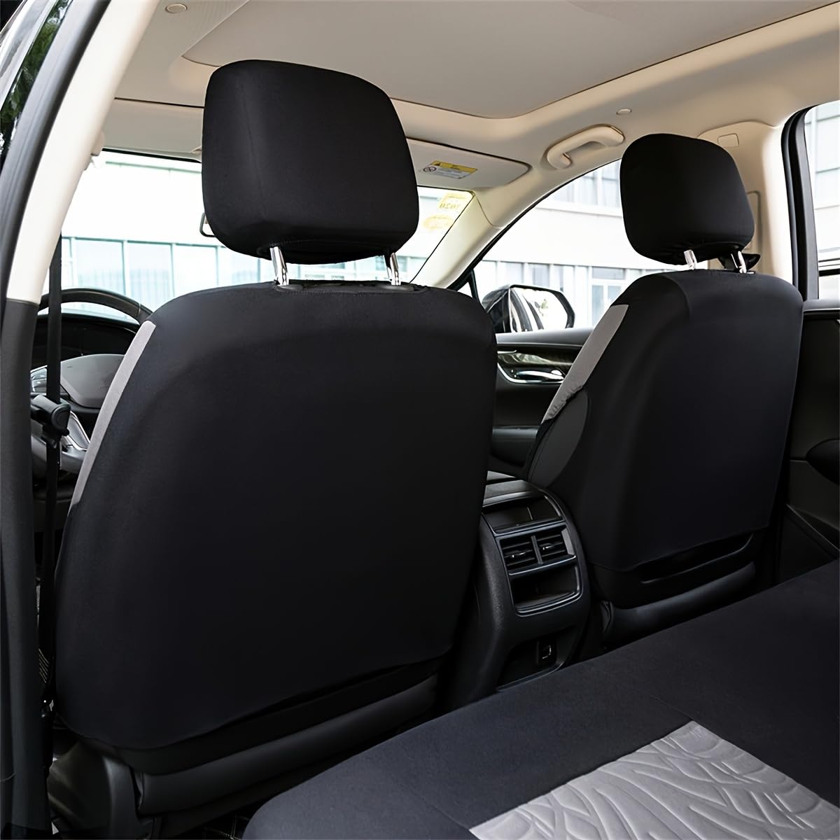 9pcs Housses de siège de Voiture,Convient pour Nissan Kicks,Protecteur de siège,2-Pink
