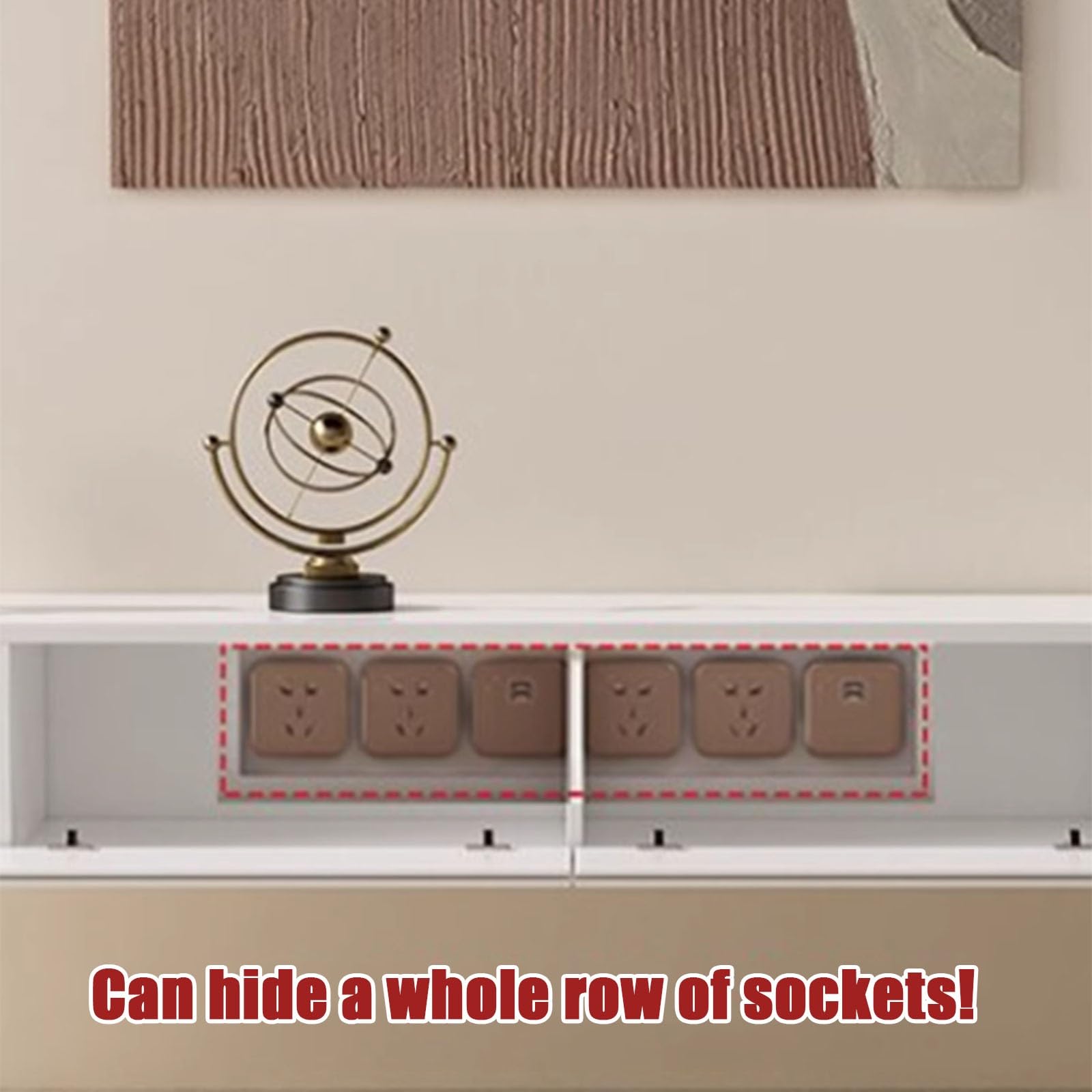 Mobile TV Sospeso A Parete in Legno Massello Leggero di Lusso Mobile Porta TV Sospeso Moderno per Piccoli Appartamenti Soggiorno(A,160cm)