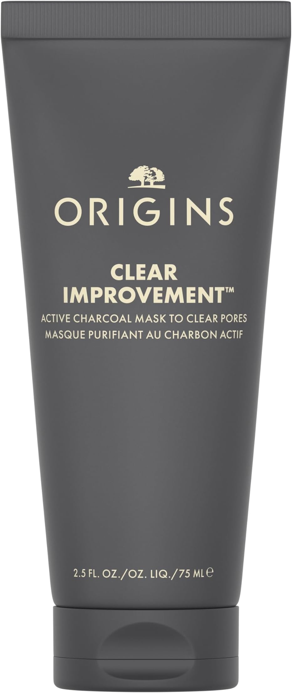 Clear Improvement Active Charcoal Face Mask to Clear Pores | Clay Mask | Fragrance Free