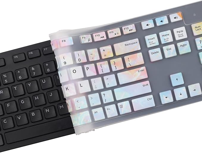 Protector de Teclado de Silicona para Dell KM636 KB216 miniatura 6