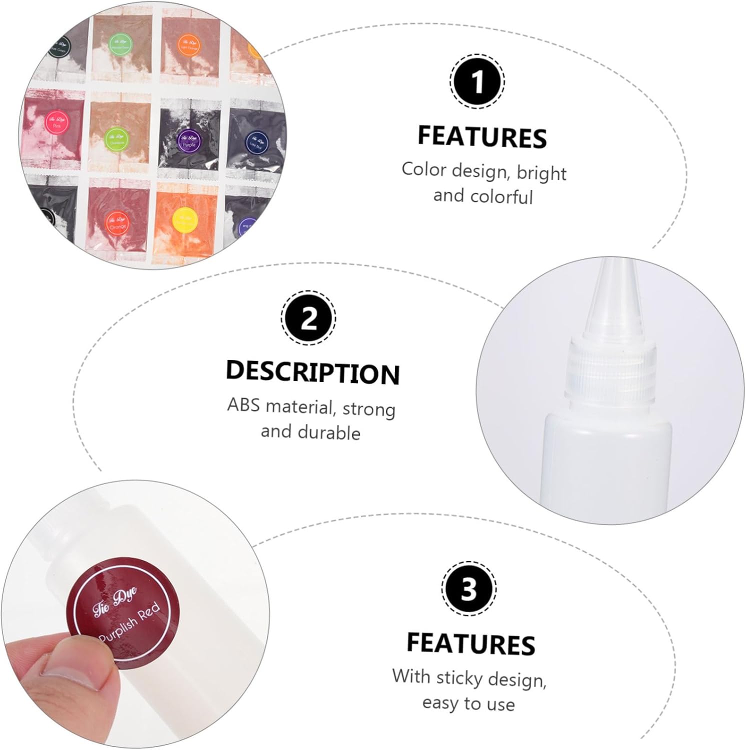 1set Color Tie Dye Powder for Crafts Safe Bulk Kits for Boys and Girls Adults for Parties Festivals and Family Fun Activities