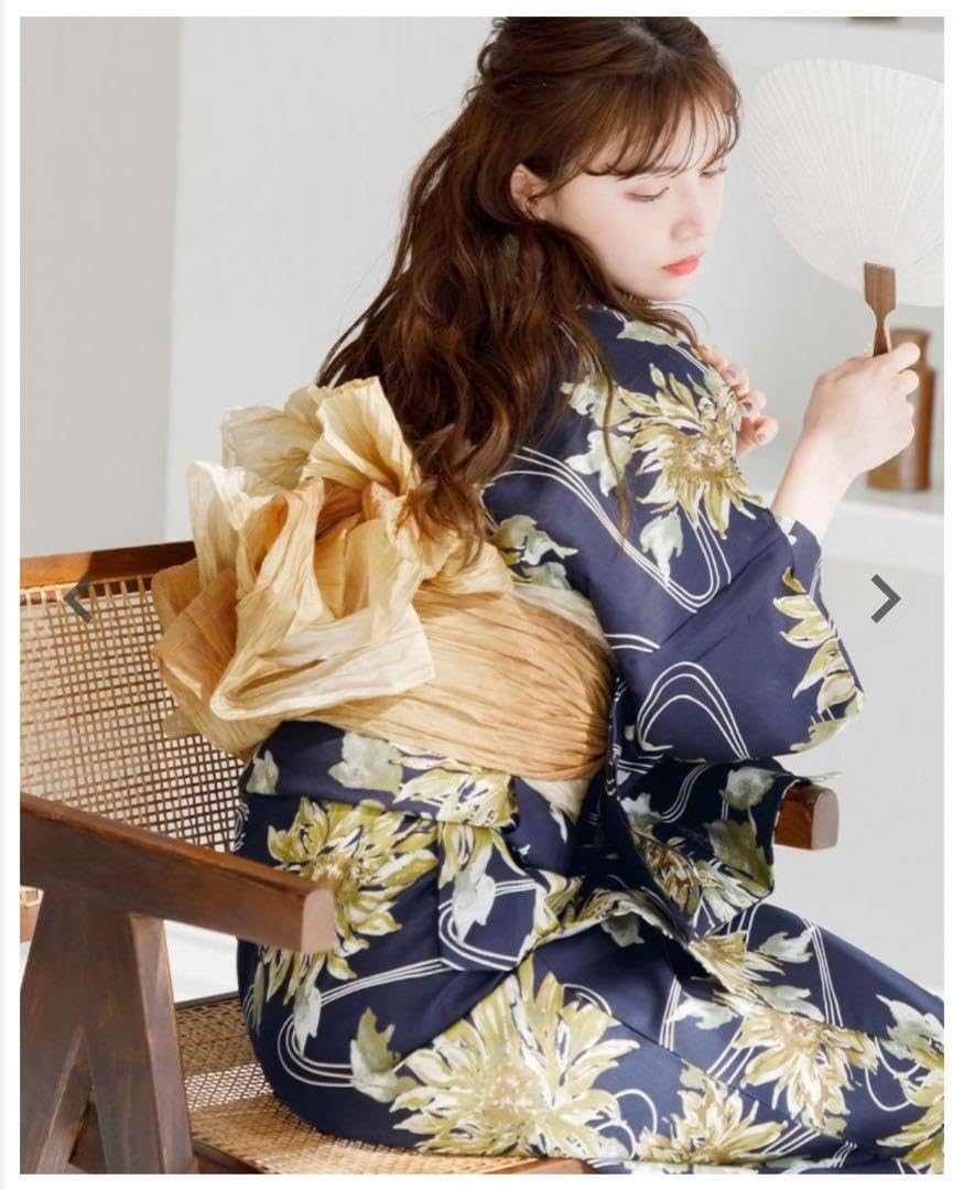 Dita dita 浴衣 夏色の向日葵しらべ 浴衣 夏色の向日葵あそび 新品