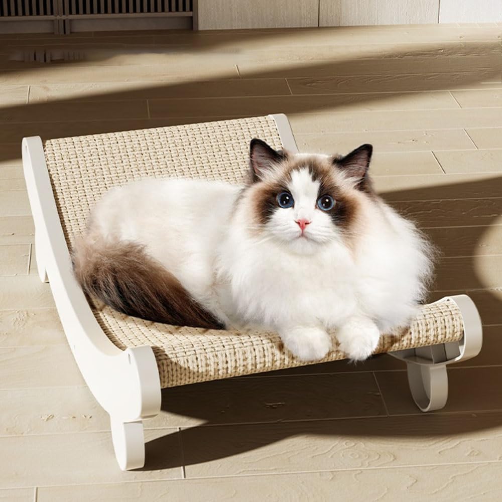 Katzenkratzer Sisal Katzenkratzbaum Bett Kratzkissen Kratzspielzeug Verschleißfest Kratzfest
