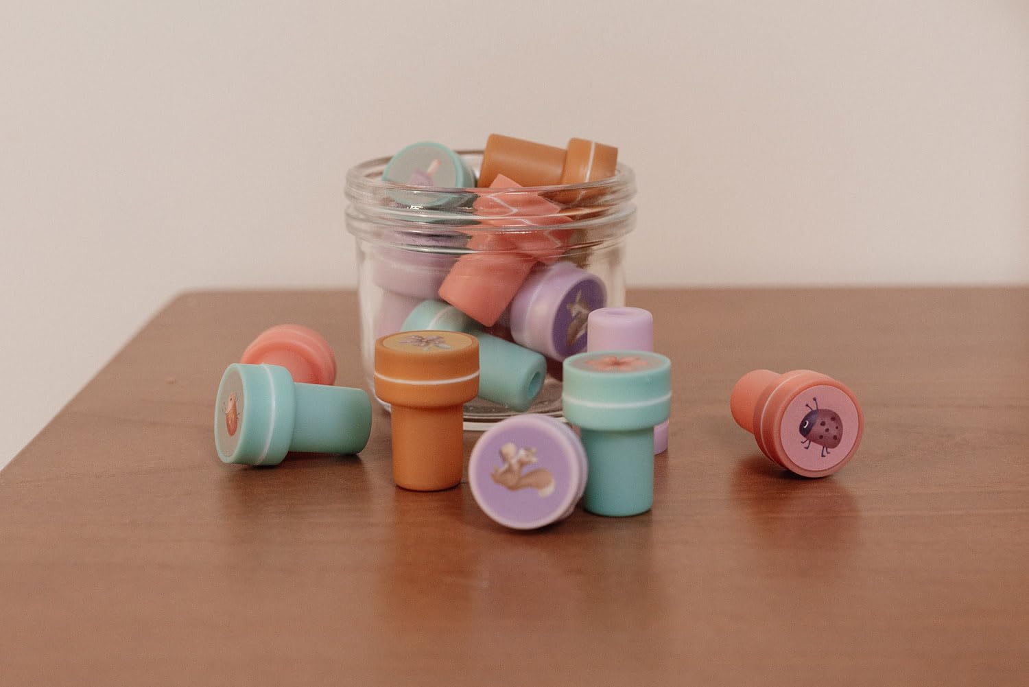 Little Dutch 126015 Juego de sellos - Fairy Garden