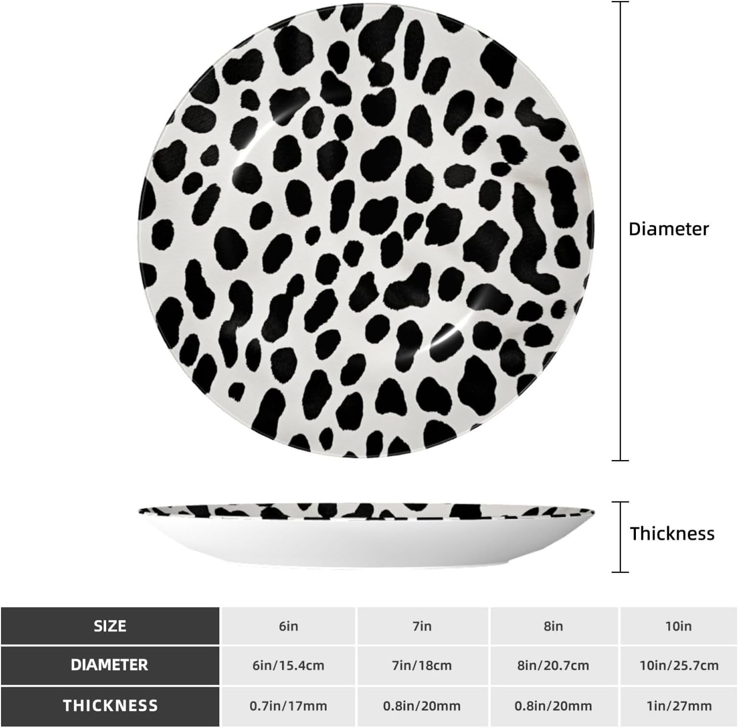 Decorative Plate Art Crafts Bone China Decorative Plate with Display Rack Souvenir Wall Decor Ceramic Ornaments Dinner Plates Ceramic Decoratives Plates for Home Office 10in