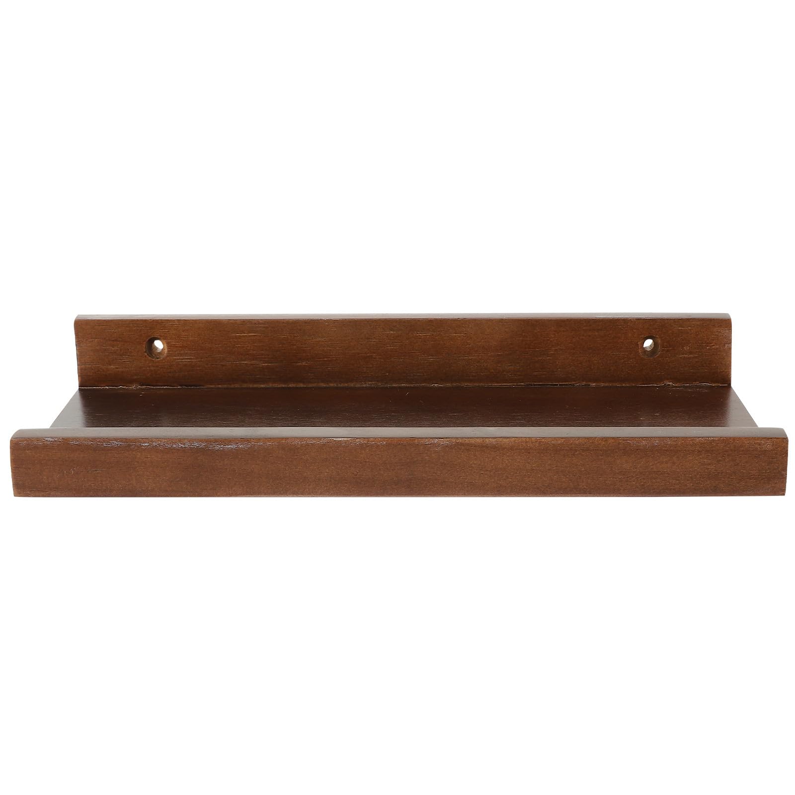 Estante flotante de madera rústica para pared Yardwe, balda de almacenamiento compacta