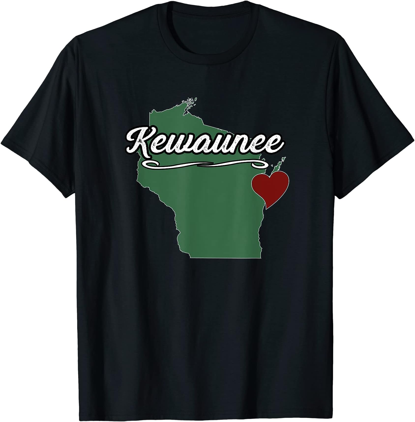 KEWAUNEE - Wisconsin | WI USA - City State Souvenir - T-Shirt