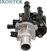 Vista 5 de IRONTEK 96984102 Conjunto de carcasa de termostato para 2009-2011 para Chevy Aveo, 2009-2011 para Chevy Aveo5, 2009 para Pontiac G3, 2009