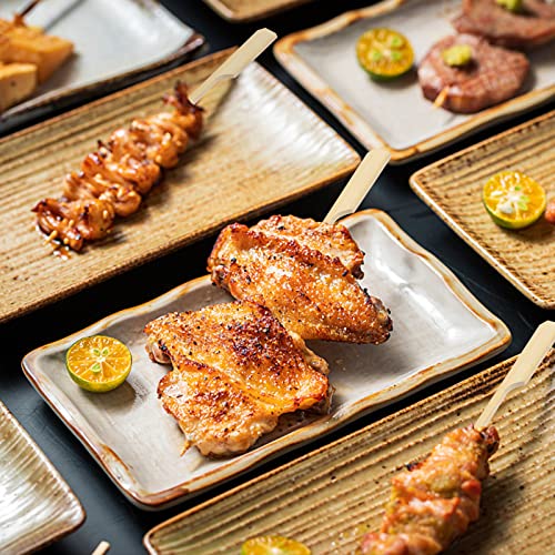 6 Inch 800Pcs Bamboo Wood Wooden Paddle Picks Skewers For Cocktail, Appetiser, Cast Iron Grilling, Yakitori, Shabu Shabu, Hot Pot, Fruit Kabobs, Sandwich, Barbeque Snacks #TOP5