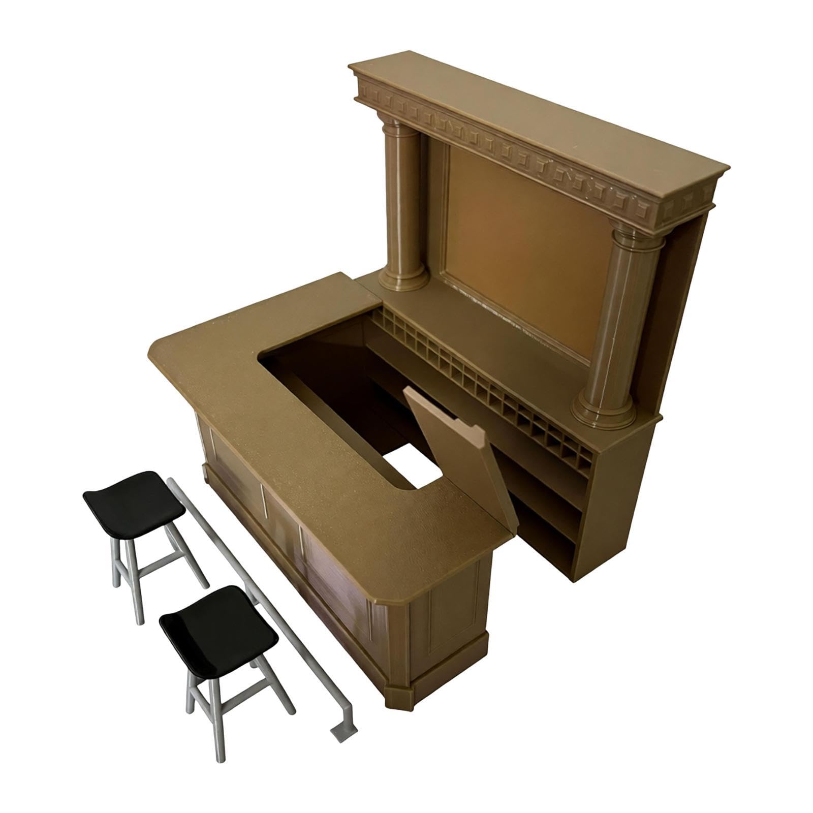Amazon | Eigell バーカウンターモデル 1:12スケール 本物のドール