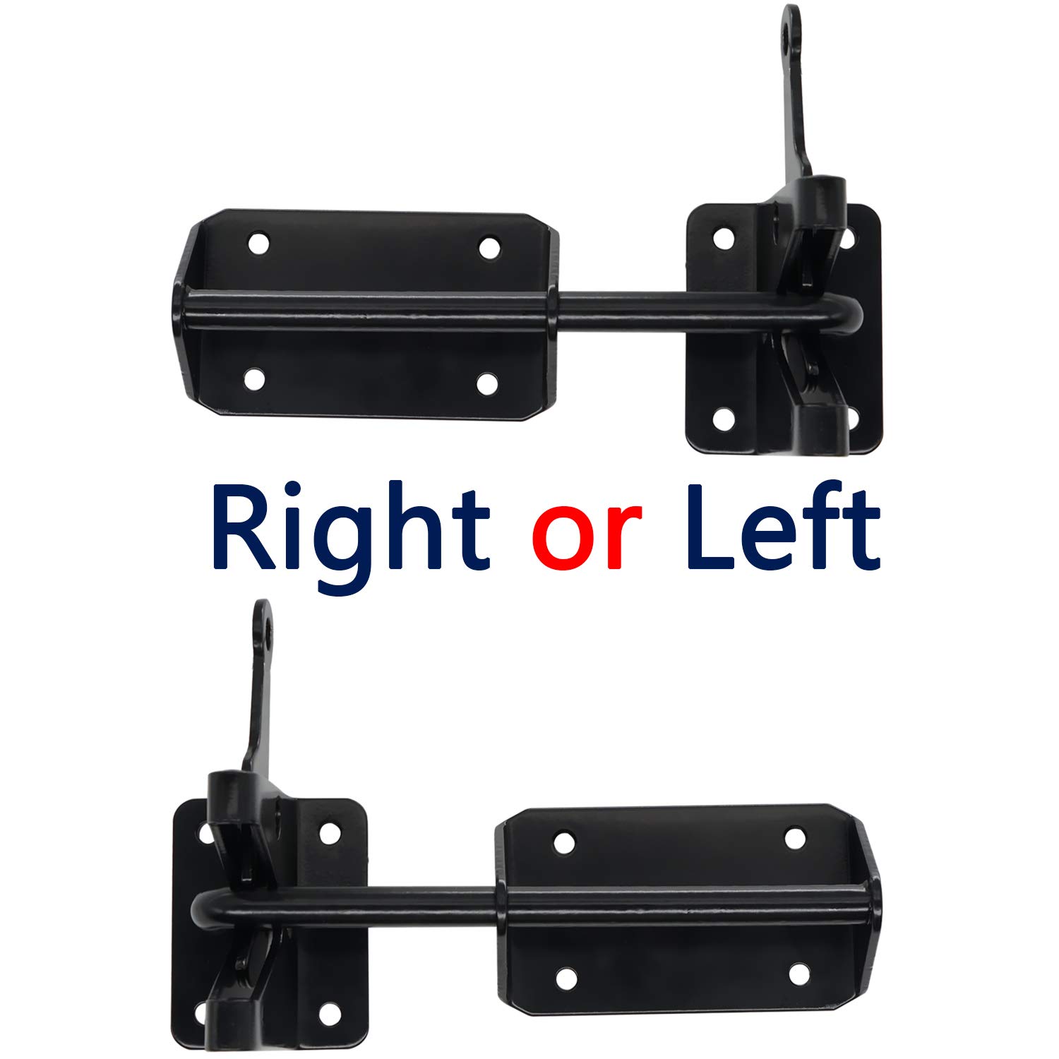 Heavy Duty Automatic Gate Latch for Wooden Fences Metal Gates Vinyl