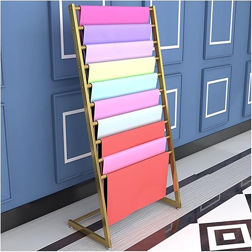 Miniatura 7 de LXBAMKEA Organizadores de bufandas independientes estantes de exhibición de tienda de ropa bufandas multifuncionales corbatas chales accesorios de