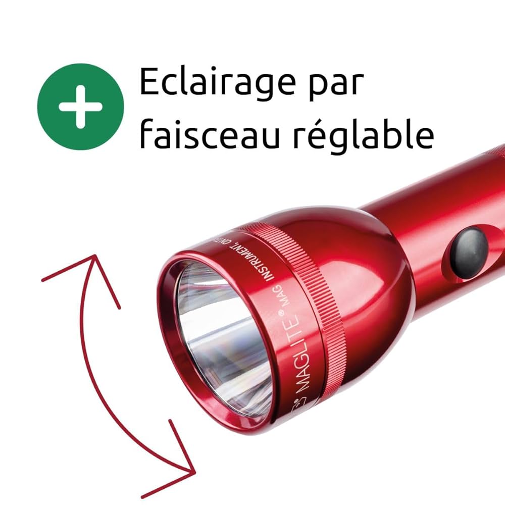 Amazon | MAG-LITE(マグライト) 2Dセル(単1電池2本) LED