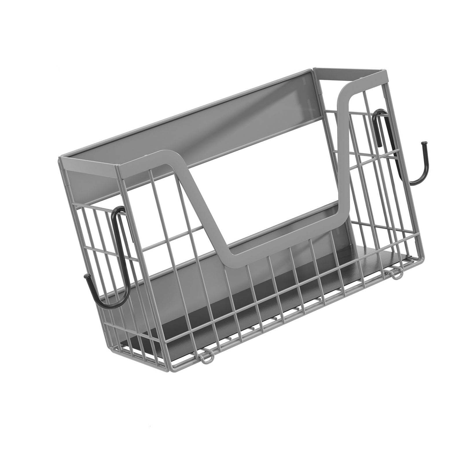 EXQIOUR Expandable Refrigerator Basket with Enhanced Magnets for Fruits Vegetables Storage Rust Proof Fridge Rack