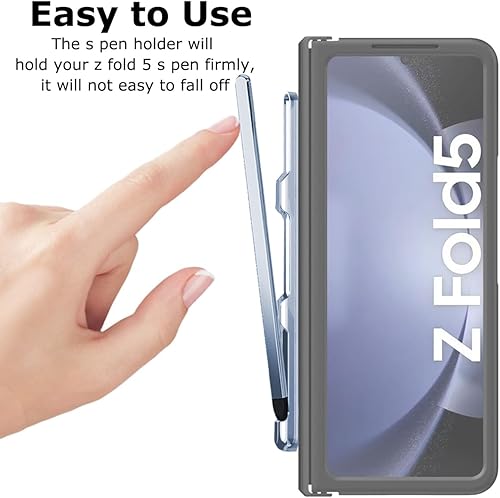 Miniatura 4 de YQODSZ Soporte para bolígrafo y bolígrafo Samsung Galaxy Z Fold 5 S, delgado y ligero PC Z Fold 5 S Pen Holder New Stylus High Sensitive &amp; Precision