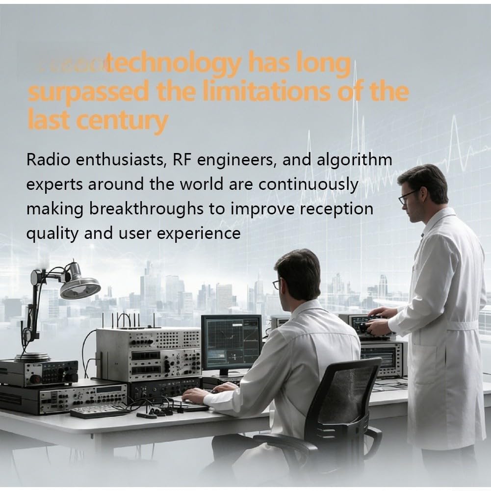 Empfänger, MLite-880 Tragbares Radio mit DAGC & verstellbarem Filter für HF VHF