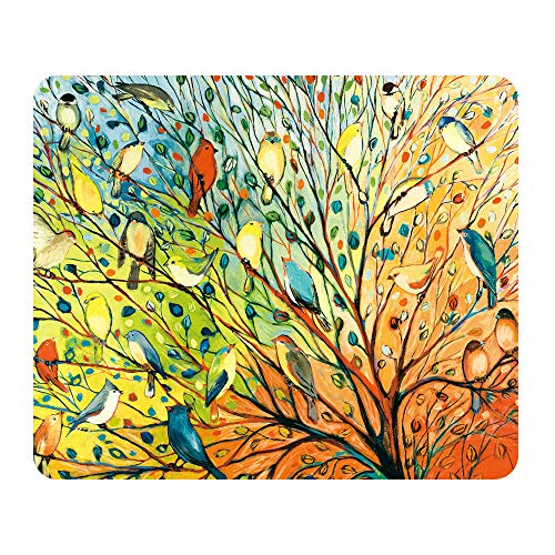 Thick 4mm Gaming Mouse Pad - Personality Mouse Pads with Design - Non Slip Rubber Mouse Mat (Birds)