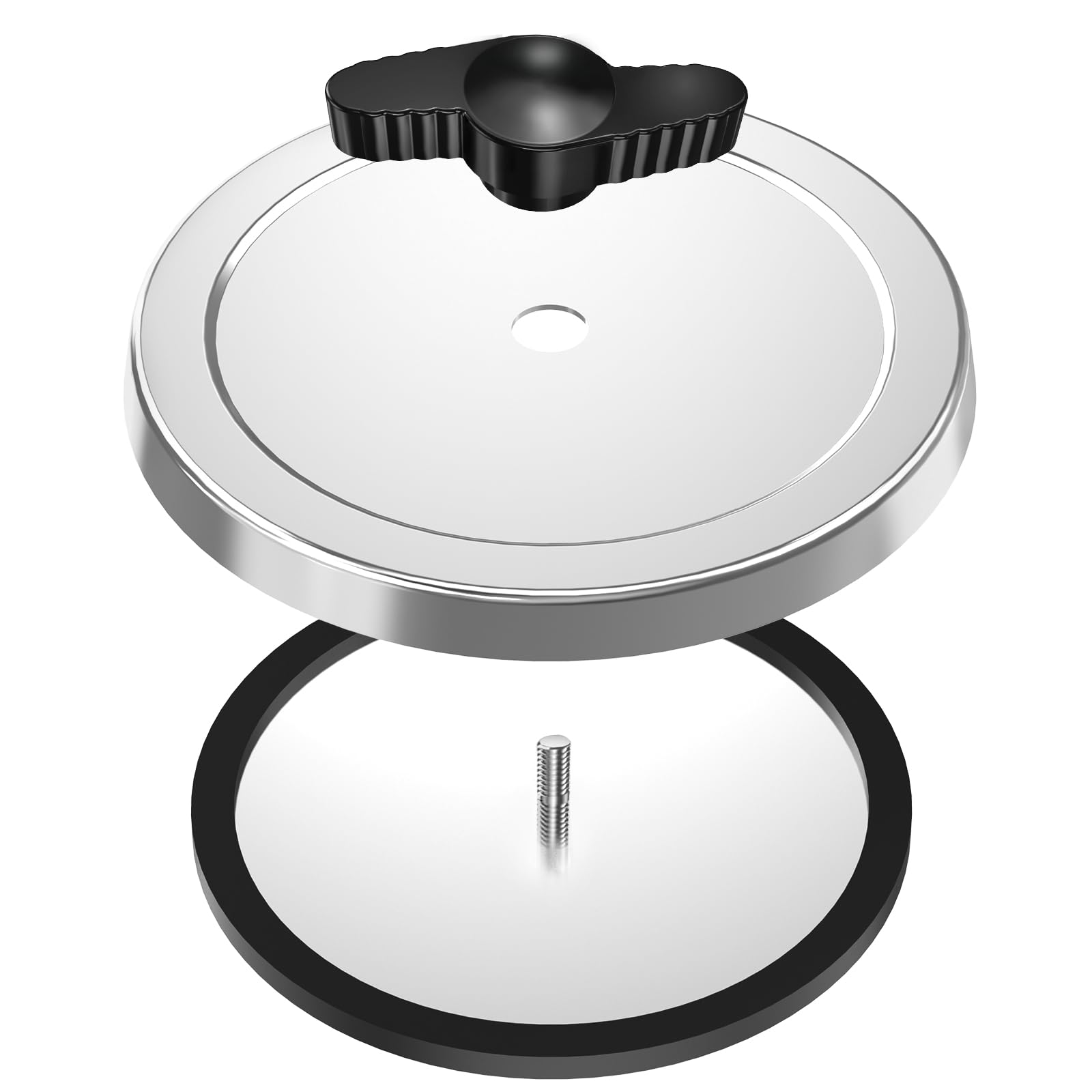 KoolStone Rock Tumbler Barrel 's Top Lid Accessories, Only Compatiable C1 C1 Pro Rock Tumbler, Diameter 5 inches