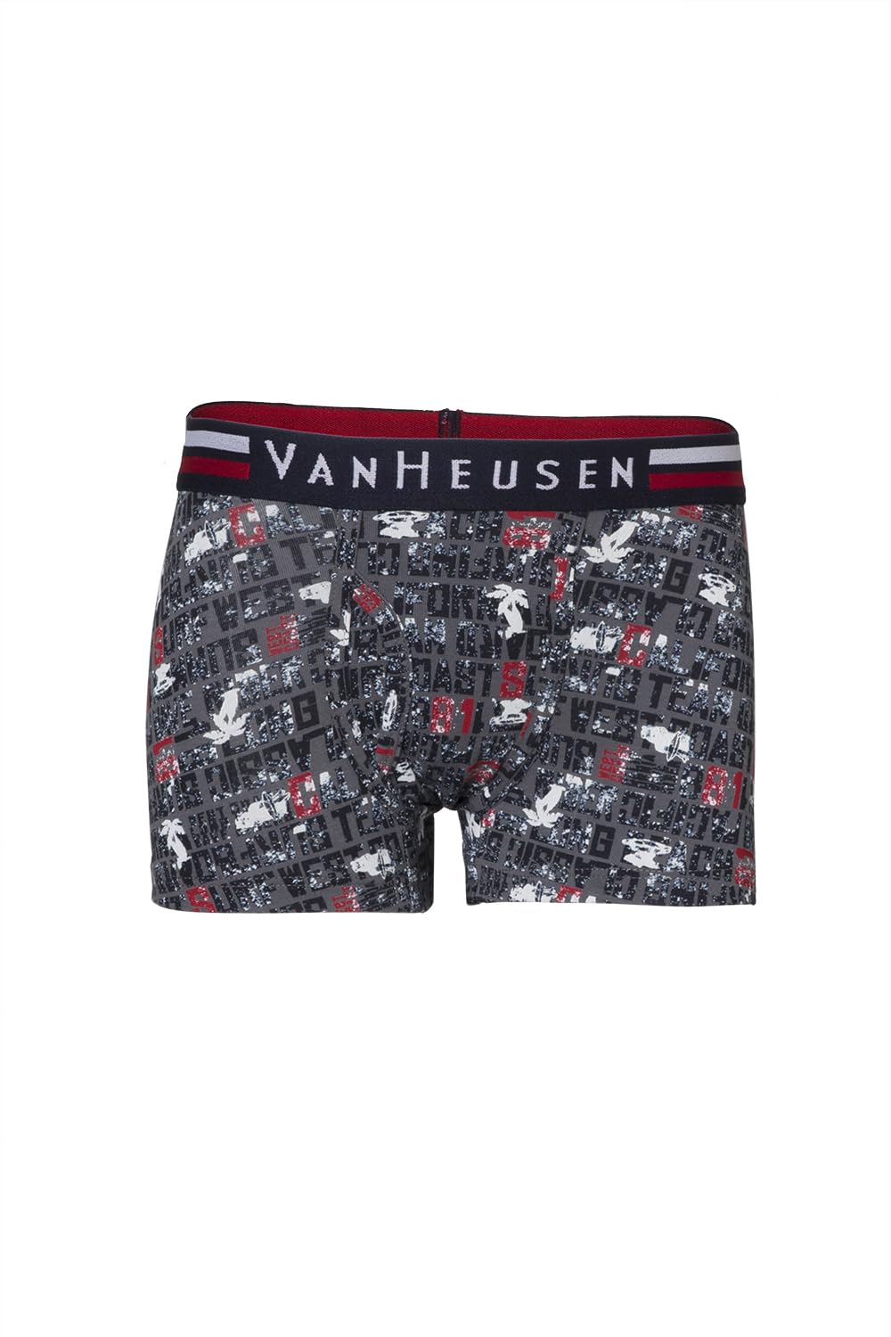 Van Heusen Boys Trunks - Combed Cotton Elastane - Pack of 2 - Elastic Waistband, Ultra Soft 4