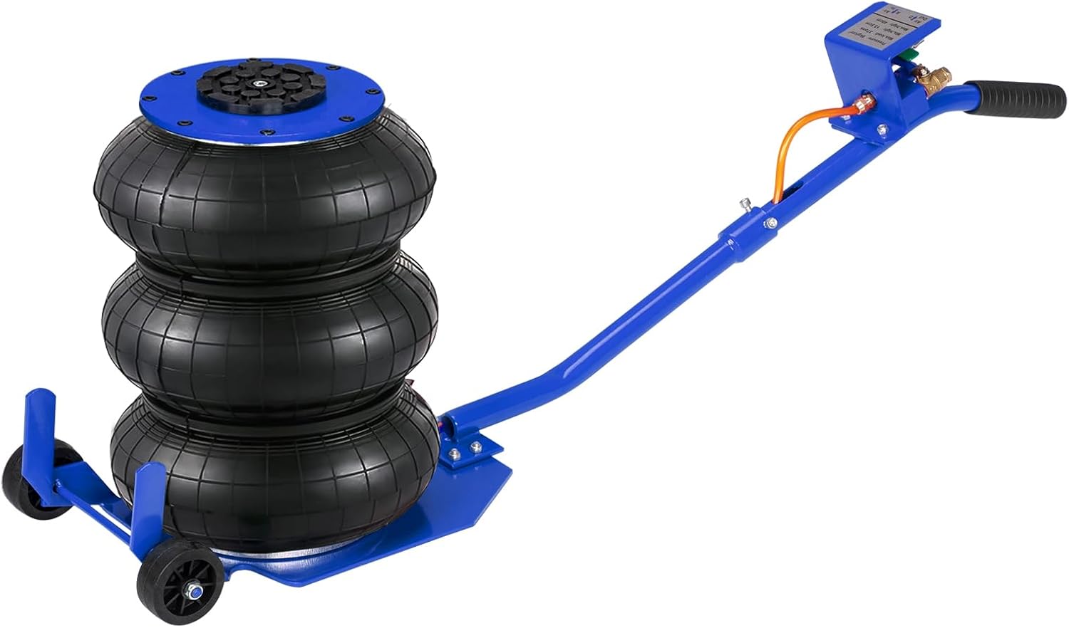 3 Ton/6600 lbs Triple Bag Air Jack Pneumatic Bag Jack Lift