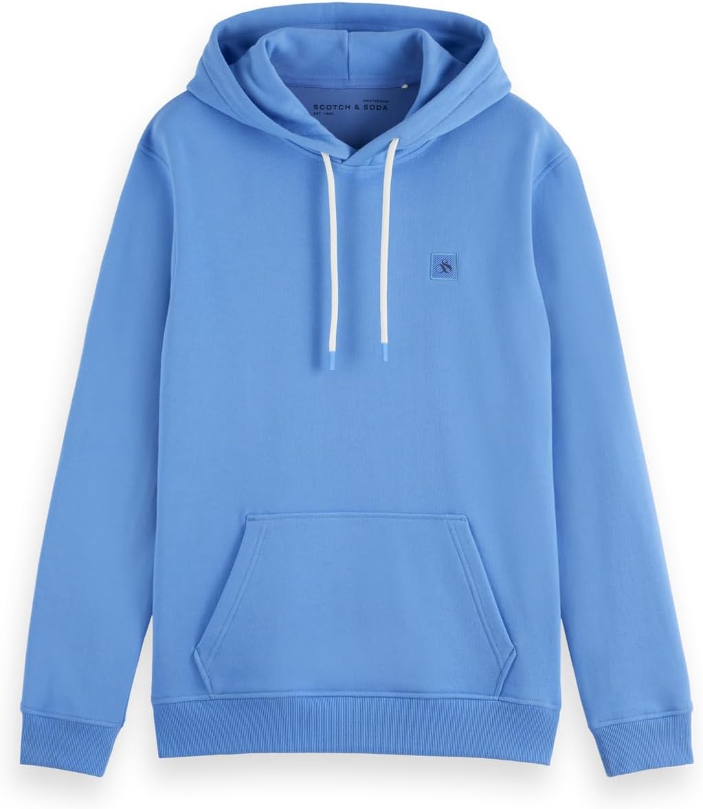 Regular-Fit Logo Badge Hoodie - Seasonal Core