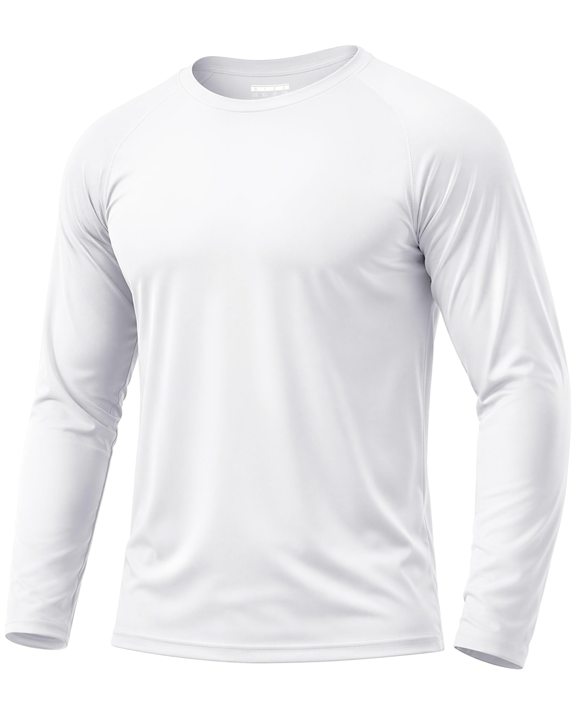 Boladeci Men's UPF 50+ Sun Protection UV SPF Shirts Long Sleeve Lightweight Quick Dry Swim T-Shirts Rash Guard