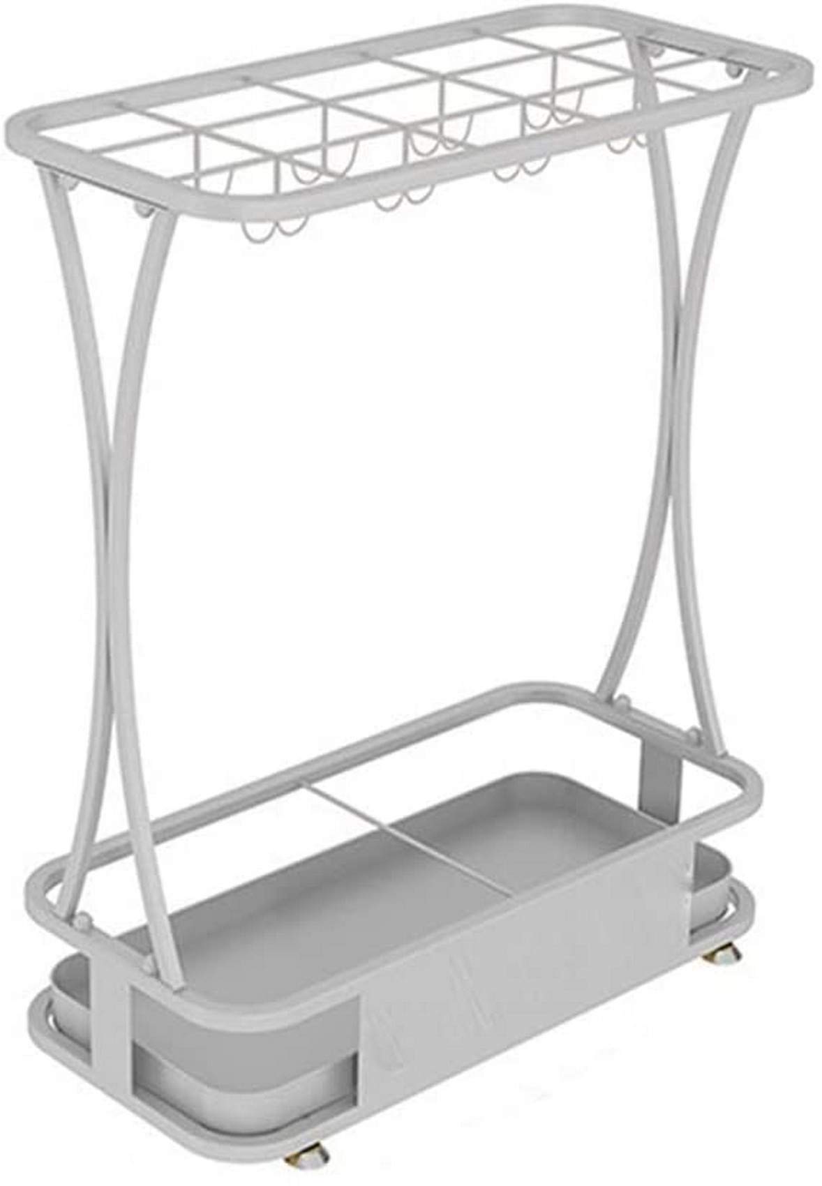 Support parapluie en métal grande capacité 18 trous pour hôtel et commerce