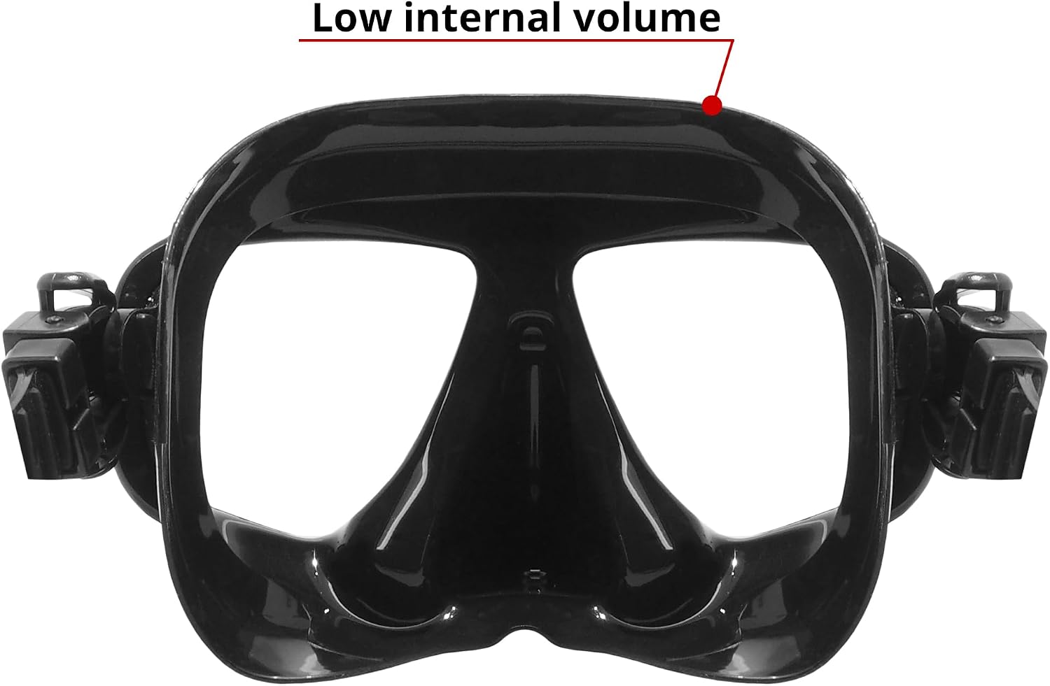 AquaFlex Diving Mask - Anti-Fog Tempered Glass, Panoramic Wide View - Scuba Mask, Dive Mask, Freediving Mask, Spearfishing Mask, Snorkel Mask for Adults