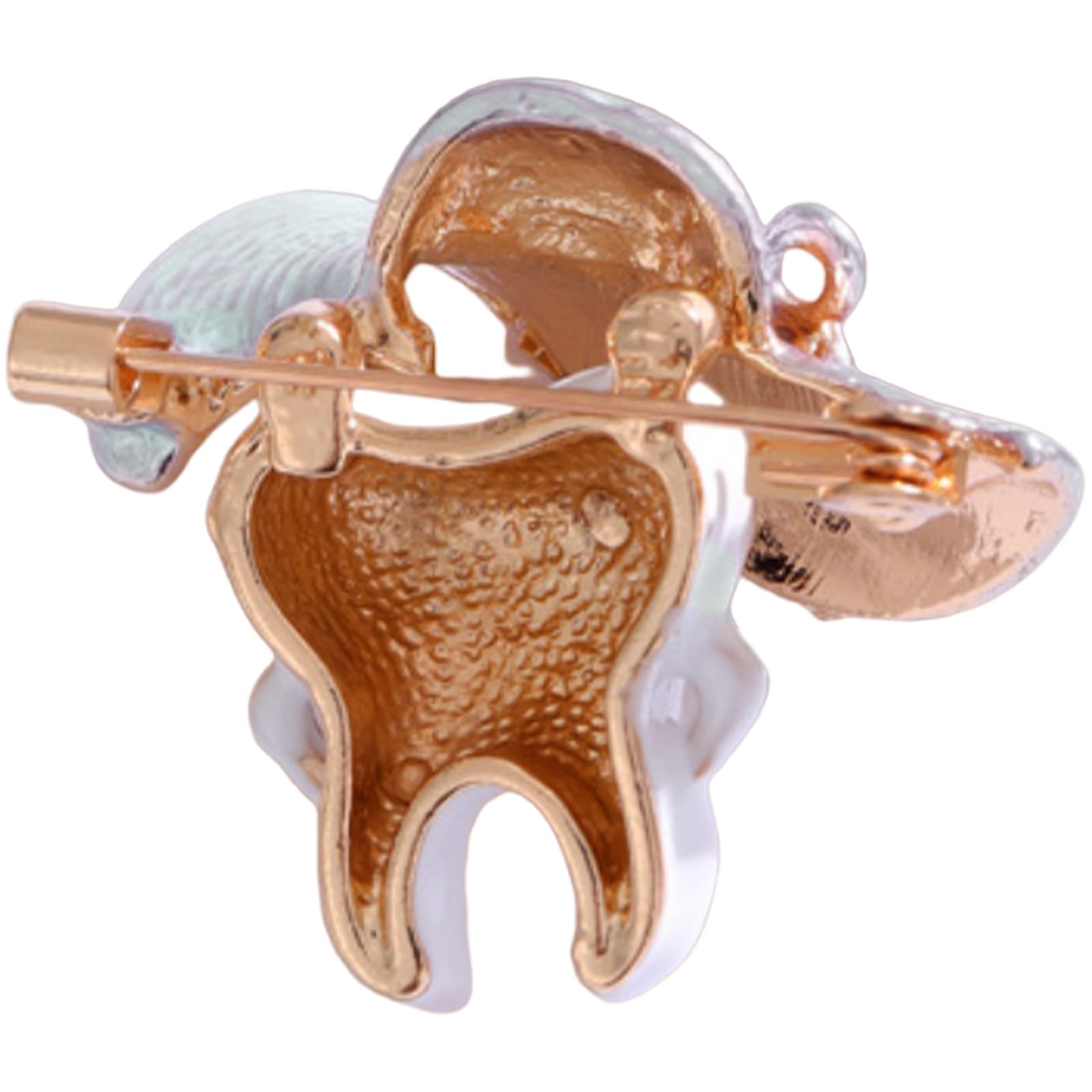 FAIRYGATE Gold Pin for Dress Brooch Crystal Pins Badge Enamel Lapel Brooches for Women Jewelry Decoration for Birthday Dating Party Anniversary UC31 — view 86