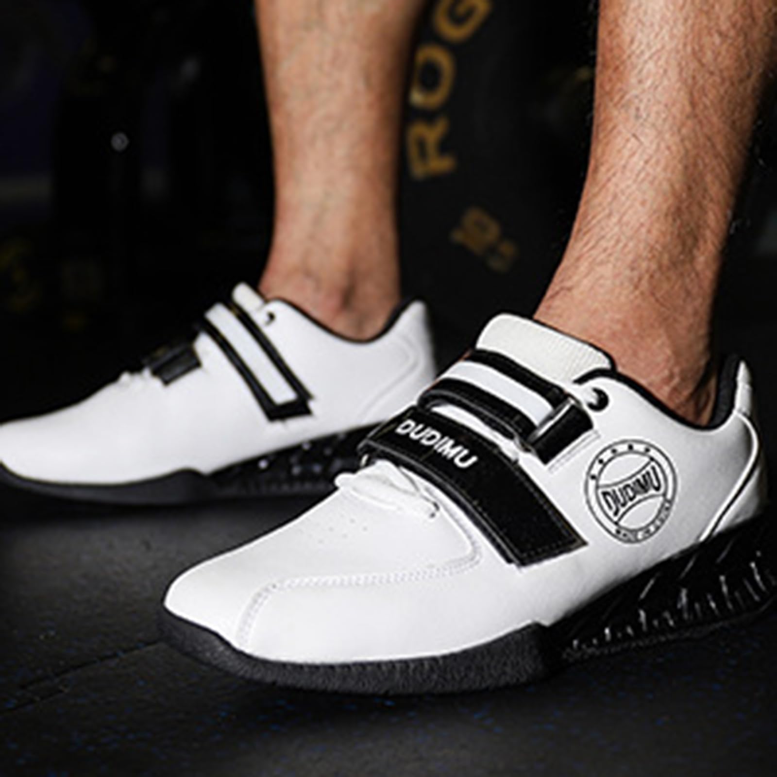 Calzado Deportivo para Fitness Powerlifting,Zapatos Levantamiento Pesas Hombres Mujeres,Zapatillas De Entrenamiento Gimnasio,Agarre Fuerte,Adecuado para Caminar,Correr