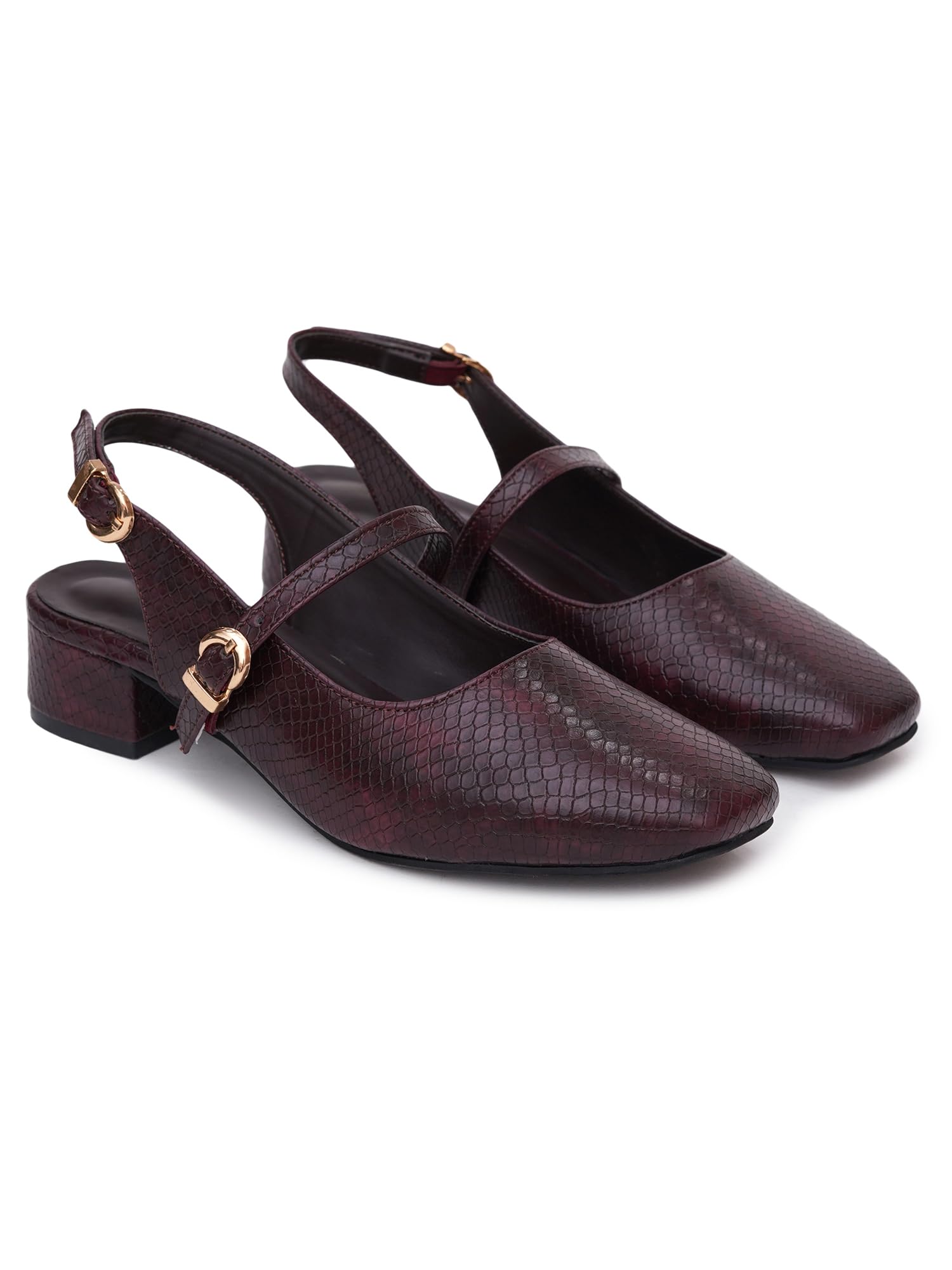 Elegant Mary Jane Block Heel Sandals for Women | Cushioned Comfort Heels for Office, Events & Daily Wear-picture-47