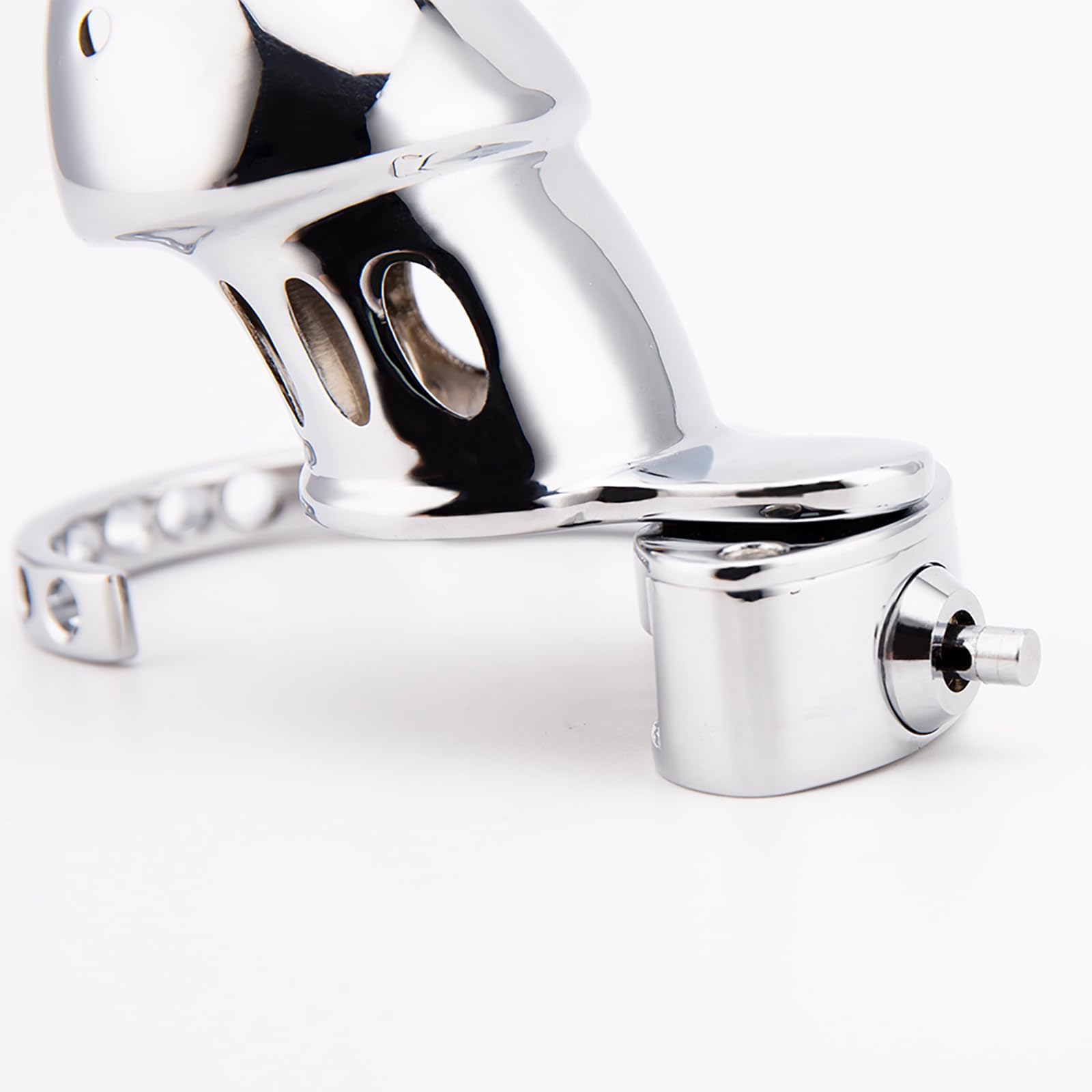 Peniskäfig für Männer aus Edelstahl mit verstellbarem Hodenring Keuschheitskäfig für Männ Metall Atmungsaktiver Cockring Bondage Extrem Chastity Cock Cage Keuschheit Sex Spielzeug