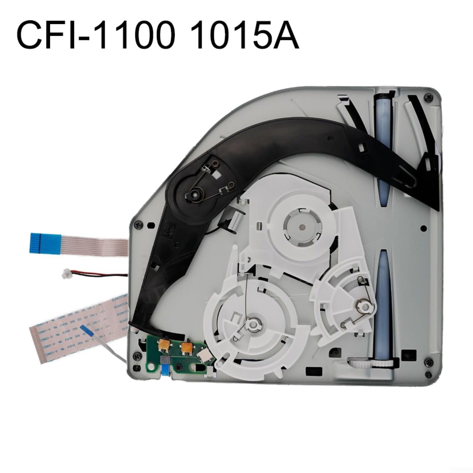 Modulo unità ottica di ricambio per Sony per PlayStation 5 KEM-497AAA, per serie CFI-1000/1100/1200, metallo e ABS, riparazione di errori di lettura per una riproduzione fluida del disco (CFI-1100