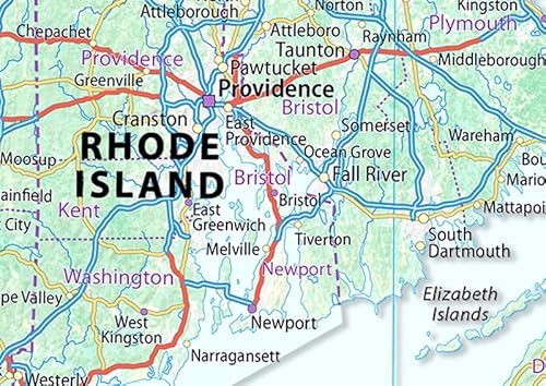 Tiger Moon Poster Map Of Connecticut thumb #3