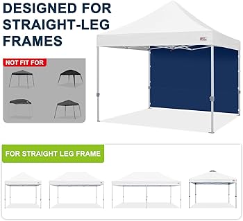 Amazon.com: MASTERCANOPY 10x10ft Canopy SunWall Instant