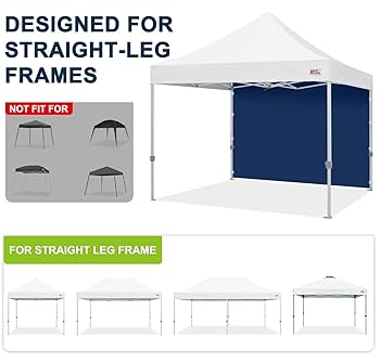 Amazon.com: MASTERCANOPY 10x10ft Canopy SunWall Instant