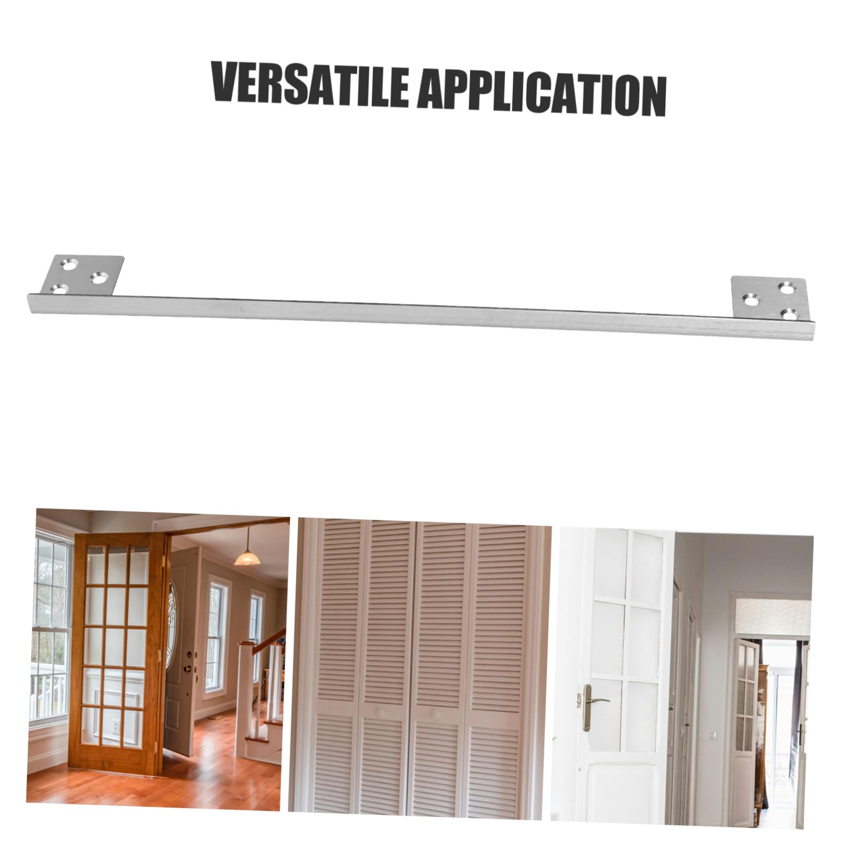 HOMOCONO Door Latch Guard Door Reinforcement Door Security Latch Guards Latch Guard Plate Cover Deadbolt Latch Protector Outswing Latch Guard Covers Outswing Latch Protector