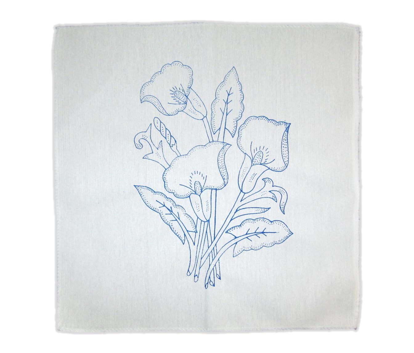 Servilletas para Bordar a Mano Mexicanas Con Dibujo | Mexican Napkins with Drawing for Hand Embroidered (Flowers 1)